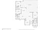 Detailed floor plan showcasing bedrooms, bathrooms, kitchen, living room, and outdoor screened patio and pool area at 15092 Chinook Way, Port Charlotte, FL 33981