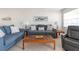 Comfortable living room with sofa set and coffee table at 1531 Placida Rd # 4-103, Englewood, FL 34223