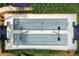 Aerial view of the community bocce ball court at 23590 Copperleaf Dr, Venice, FL 34293