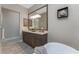 Elegant bathroom featuring a double vanity, soaking tub, and neutral color palette at 257 Corelli Dr, Nokomis, FL 34275