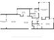Detailed floor plan showing layout with dimensions for living room, bedrooms, kitchen and balcony at 2950 N Beach Rd # B324, Englewood, FL 34223