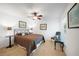 Comfortable bedroom with tiled flooring and stylish decor at 2957 Montgomery Dr, Port Charlotte, FL 33981