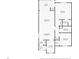 An overhead floorplan exhibiting dimensions and layout of the lanai, bedrooms, bathrooms, living room, and kitchen at 6796 Gasparilla Pines Blvd # 63, Englewood, FL 34224