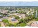 An elevated perspective displays the home amidst the neighborhood at 7332 Brandywine Dr, Englewood, FL 34224