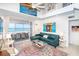 Relaxing living room featuring a comfortable seating area and gorgeous ocean views at 7548 Palm Island S Dr # 1724, Placida, FL 33946