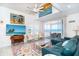 Cozy living room with ample natural light and ocean views at 7548 Palm Island S Dr # 1724, Placida, FL 33946