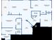 Detailed floor plan showcasing layout with living spaces, bedrooms, bathrooms, kitchen, and outdoor patio at 8320 Creekview Ln, Englewood, FL 34224