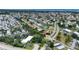 Community aerial view featuring lush greenery and canal access at 149 Englewood Isles Pkwy # 603, Englewood, FL 34223