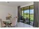 Cozy dining area with access to outdoor patio at 1836 W Isles Rd, Port Charlotte, FL 33953