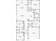 Detailed floor plan highlighting the layout of the home's living spaces, bedrooms, bathrooms, and kitchen areas at 1836 W Isles Rd, Port Charlotte, FL 33953