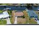 A single-Gathering home in a waterfront community with a screened in pool and a boat dock at 18451 Goodman Cir, Port Charlotte, FL 33948