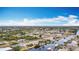 Stunning aerial view of a waterfront community featuring beautiful homes and access to canals and waterways at 18790 Countryman Ave, Port Charlotte, FL 33948
