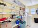 Laundry room with washer, dryer, ample shelving, and abundant storage at 18790 Countryman Ave, Port Charlotte, FL 33948