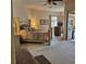 Relaxing primary bedroom featuring a comfortable lounge area, and well lit interior at 19 Medalist Way, Rotonda West, FL 33947
