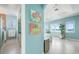 Light and airy main bedroom with ensuite bathroom and views of the ocean at 1900 Illinois Ave, Englewood, FL 34224