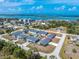 Community aerial view showcasing property with water view at 1965 Louisiana Ave, Englewood, FL 34224