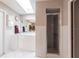 Bright bathroom featuring a separate shower and tub at 2125 Floribanna St, North Port, FL 34287