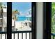 Beautiful balcony view overlooking the white sands of the Gulf Coast at 2700 N Beach Rd # A201, Englewood, FL 34223