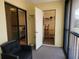 Enclosed lanai features a storage area and access to the bedroom at 4260 Placida Rd # 21C, Englewood, FL 34224