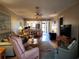 Open concept living room and kitchen with modern design at 4260 Placida Rd # 21C, Englewood, FL 34224