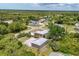 Wide aerial view of property and surrounding neighborhood at 5250 Callaway St, Port Charlotte, FL 33981