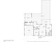 Detailed first-floor plan of a home with a screened pool, kitchen, living room, bedrooms, and bonus room at 7180 Quarry St, Englewood, FL 34224