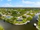 A luxurious waterfront home with a private dock and pool at 9470 Wacker Ter, Port Charlotte, FL 33981