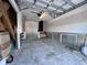 Open garage space perfect for storage or workspace at 9594 Doubloon Trl, Placida, FL 33946