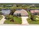 Beautiful single-Gathering home on a manicured lot and in a desirable waterfront community at 1157 Rotonda Cir, Rotonda West, FL 33947