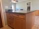 Spacious kitchen island with granite countertops and ample storage space at 13561 Darnell Ave, Port Charlotte, FL 33981