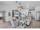 Cozy living room featuring stylish decor and easy access to the rest of the home at 143 Crevalle Rd, Rotonda West, FL 33947