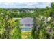 A tranquil pool area nestled in lush greenery for ultimate privacy and relaxation at 143 Crevalle Rd, Rotonda West, FL 33947