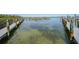 The dock offers convenient access to the water for boating and enjoying waterfront activities at 1501 Beach Rd # 303, Englewood, FL 34223