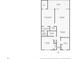 Detailed floor plan illustrating the layout, dimensions, and flow of the living spaces at 1501 Beach Rd # 303, Englewood, FL 34223