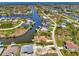 Waterfront homes along canals offer direct access to the Gulf of Mexico and stunning water views at 15020 Acorn Cir, Port Charlotte, FL 33981