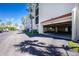 Parking garage view with ample space, set in a community with tropical landscaping at 1551 Beach Rd # 212, Englewood, FL 34223