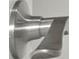 Close up of a stainless steel door knob at 1664 Karluk St, North Port, FL 34287