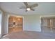 Open-concept living room showcasing recessed lighting and architectural details at 19 Oakwood Dr N # 19, Englewood, FL 34223