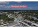 Aerial view of Dearborn neighborhood, highlighting the community's layout and proximity to amenities at 2117 Michigan Ave, Englewood, FL 34224
