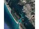 An aerial view of Grove City showing its location along the waterfront and its proximity to Manasota Key at 2117 Michigan Ave, Englewood, FL 34224