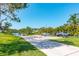 Community boat ramp and parking for boat trailers with water access on a sunny day at 2117 Michigan Ave, Englewood, FL 34224