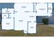 Layout of the home featuring living spaces, bedrooms, kitchen, and bathrooms with detailed dimensions at 2117 Michigan Ave, Englewood, FL 34224