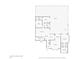 Detailed floor plan showing the layout of the home's first floor with room dimensions at 2441 Vance Ter, Port Charlotte, FL 33981