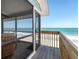 Beachside screened-in porch with views at 301 S Gulf Blvd # 3, Placida, FL 33946