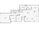 Detailed floor plan showcasing the layout of the home including the Lanai, and Primary Bedroom at 4612 Club Dr # D102, Port Charlotte, FL 33953