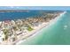 Scenic aerial view of a coastal town with beach access and beautiful water views at 5041 N Beach Rd # 2A And 2B, Englewood, FL 34223