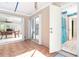 Covered patio with tile flooring, connecting indoor and outdoor living spaces at 6206 Marcum St, Englewood, FL 34224