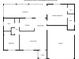 Detailed floor plan showcasing the layout of the home, including the sunroom, kitchen, and primary bedroom at 7393 Mamouth St, Englewood, FL 34224