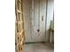 Framing showing plumbing lines for future bathroom buildout, with visible wall studs at 10048 Winnipeg St, Port Charlotte, FL 33981