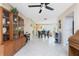 Open floor plan featuring tile floors and views to the outdoor space at 146 Rotonda Cir, Rotonda West, FL 33947